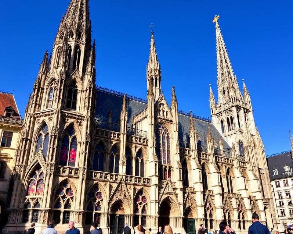 gotische Architektur in Dijon