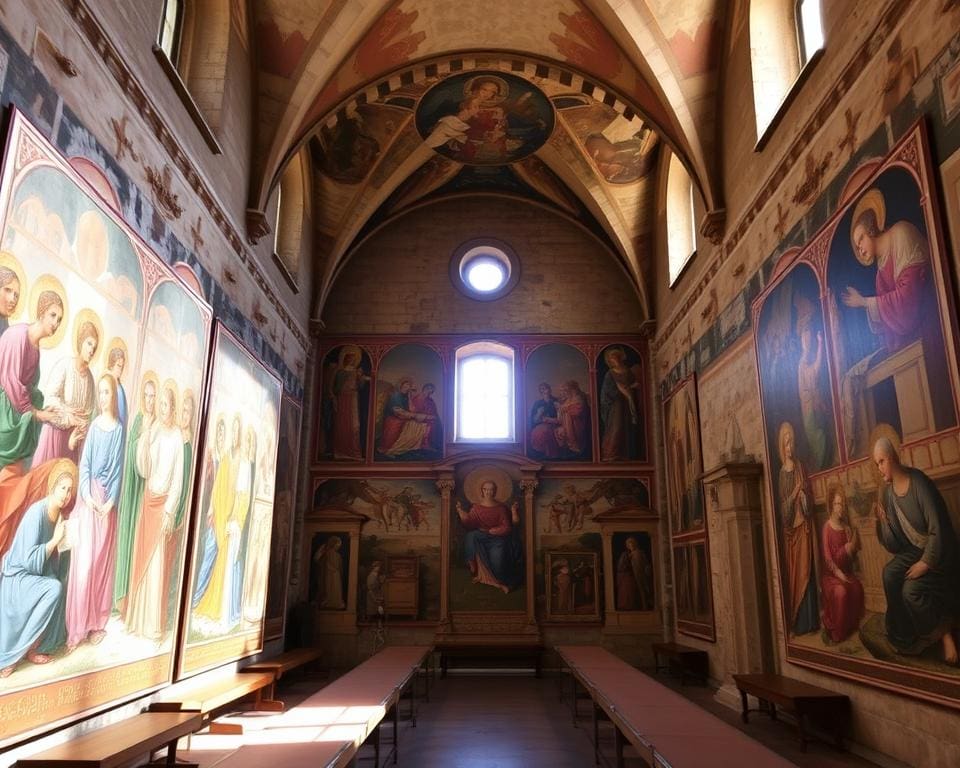 historische Kunstwerke in Assisi