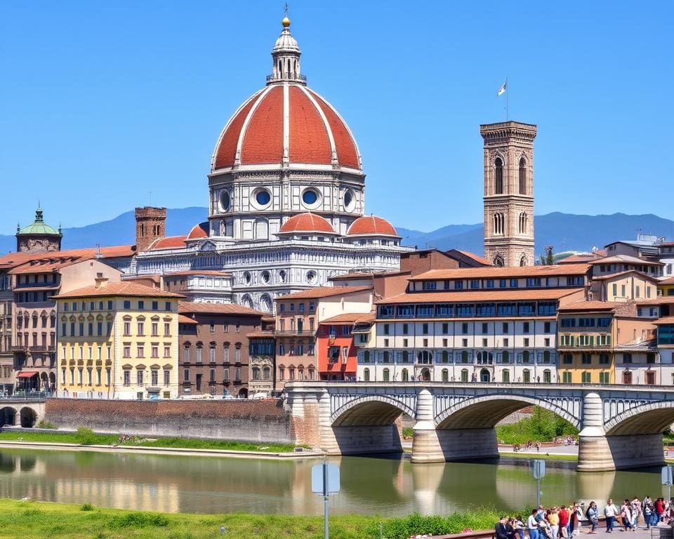 ikonische Gebäude Florenz