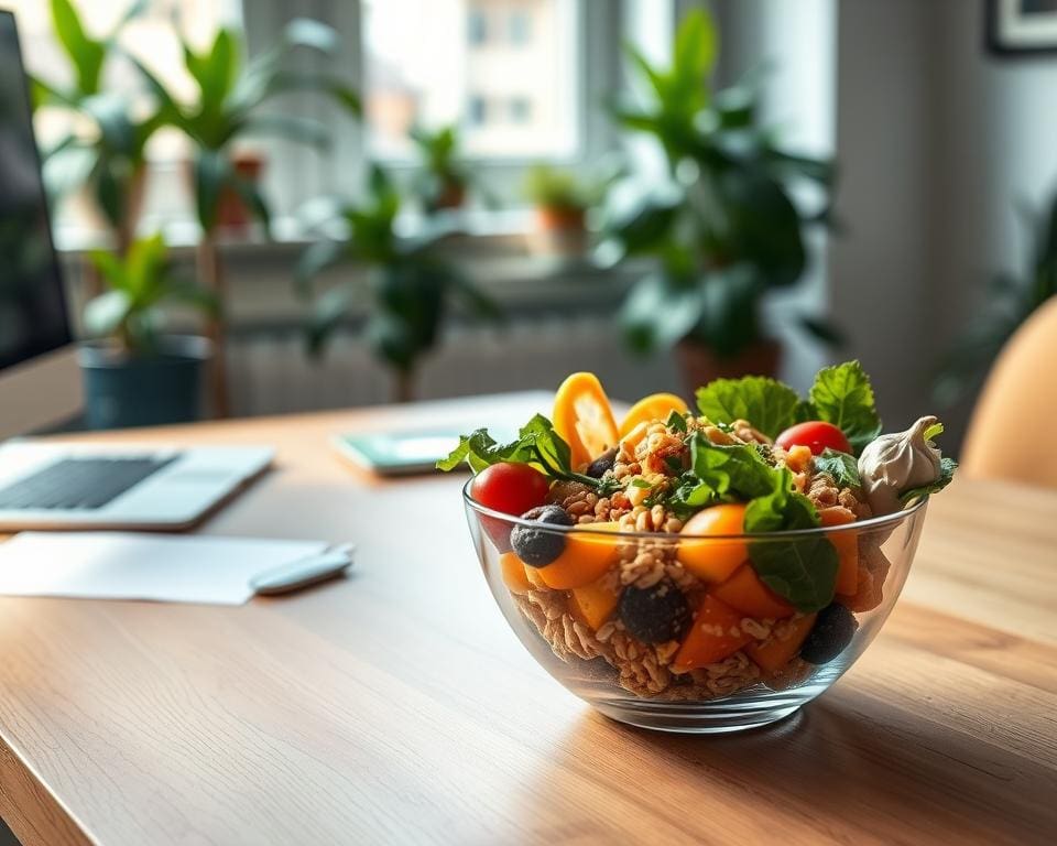 Achtsames Essen im Büroalltag