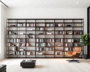 Design-Bücherregale von USM Haller: Minimalistisch und praktisch