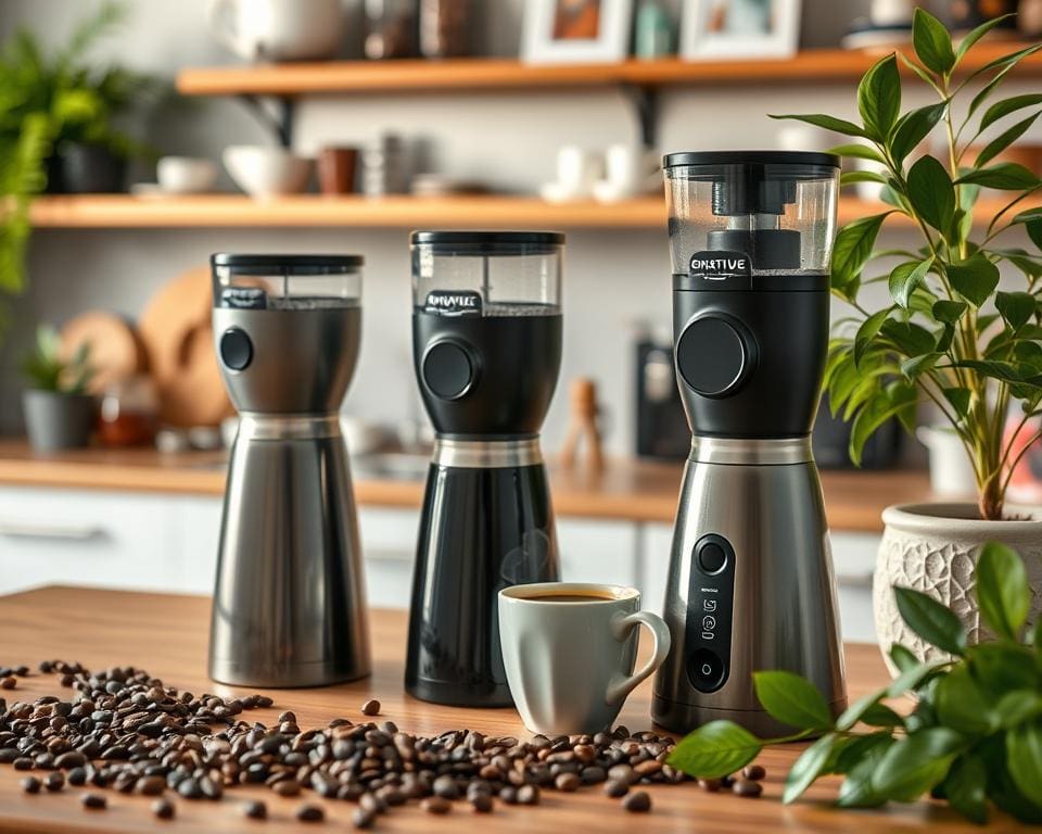 Elektrische Kaffeemühlen für frischen Kaffeegenuss