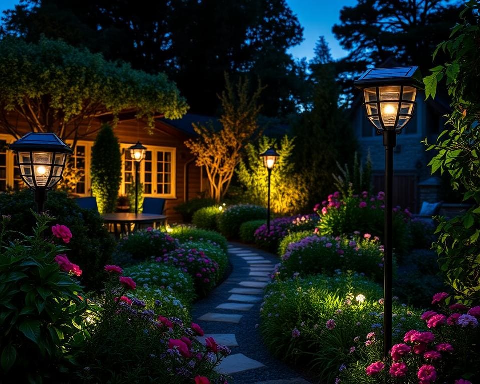 Gartenbeleuchtung mit Solarenergie: Nachhaltig und effizient