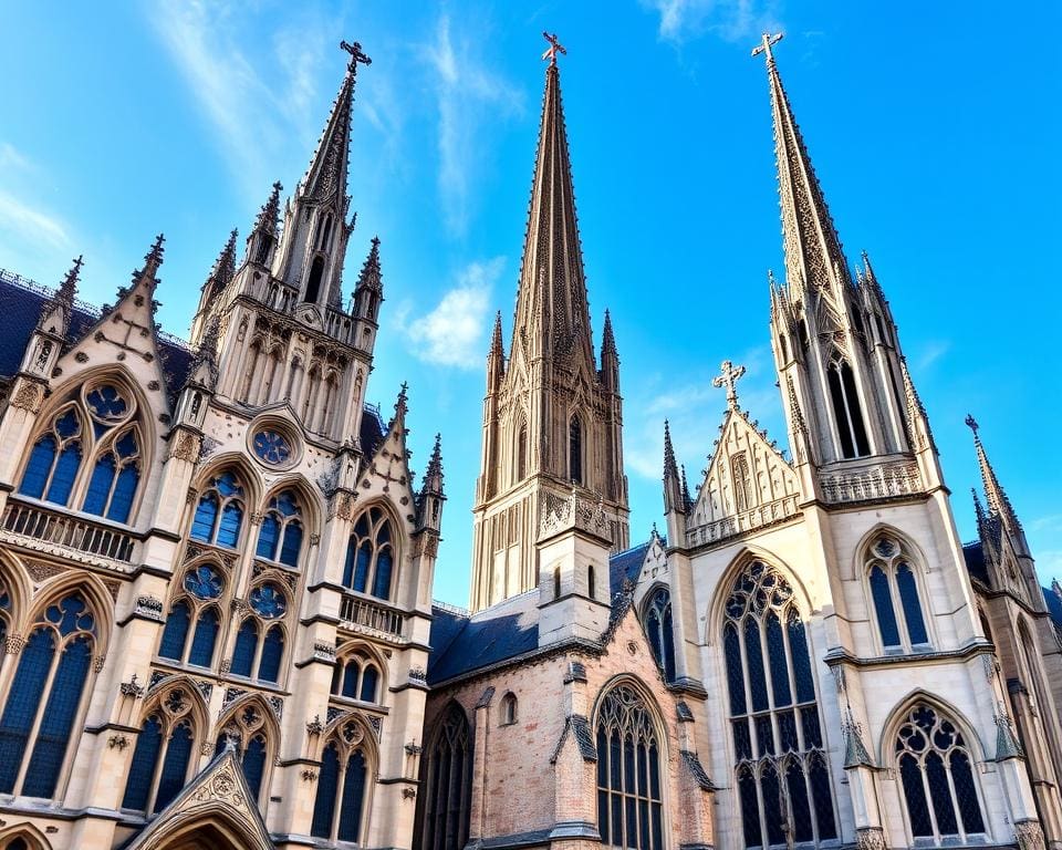 Gotische Kirchen in Leuven, Belgien