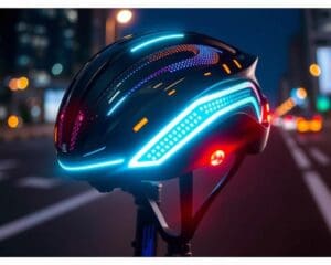 Intelligente Fahrradhelme mit integriertem Licht