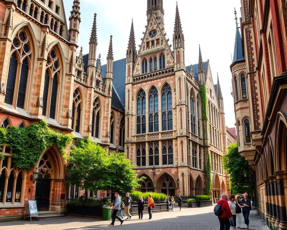 Kirchenarchitektur in Leuven