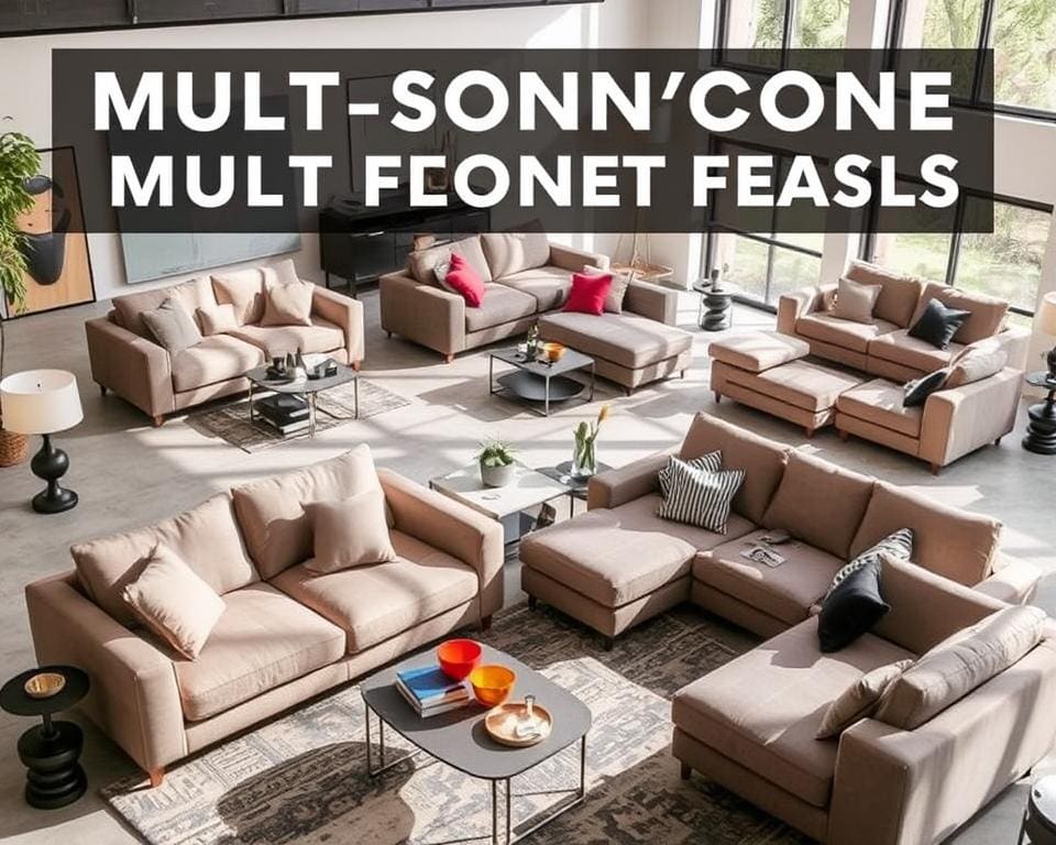 Multifunktionale Sofas von BoConcept: Komfort für jedes Zimmer