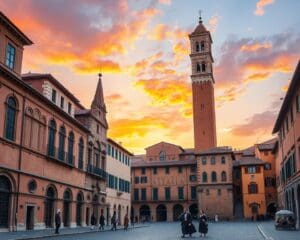 Renaissance-Architektur in Siena, Italien