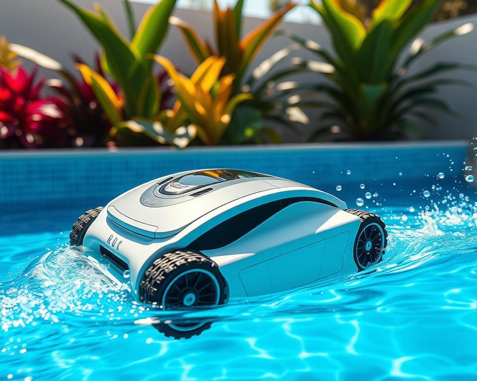 Roboter-Staubsauger für den Pool