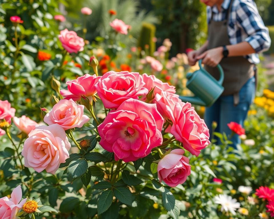 Rosen richtig pflegen: Blütenpracht das ganze Jahr