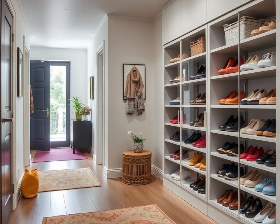 Schuhschränke von IKEA für Flurorganisation