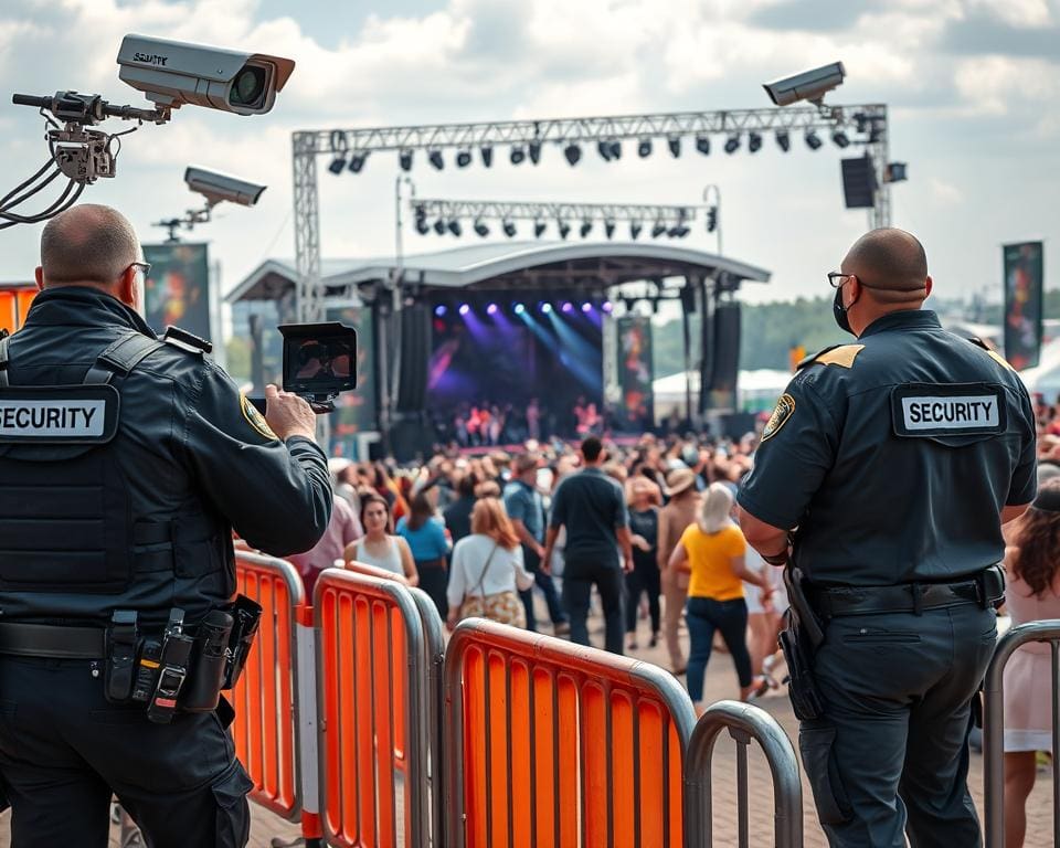 Sicherheitslösungen für Großveranstaltungen