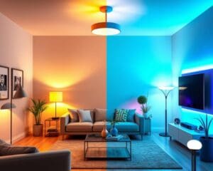 Smarte Lichtsysteme für jede Stimmung im Wohnzimmer