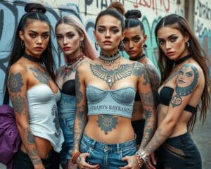 Wie Tattoos und Piercings die Mode beeinflussen