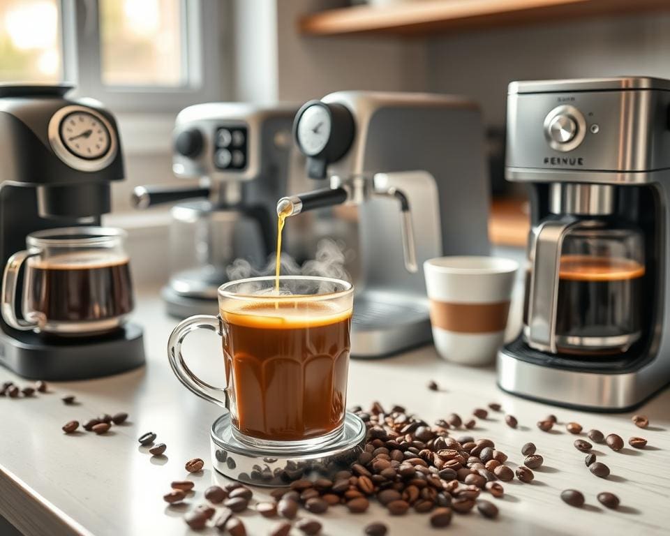 exzellenter Kaffeegenuss mit elektrischen Kaffeemaschinen