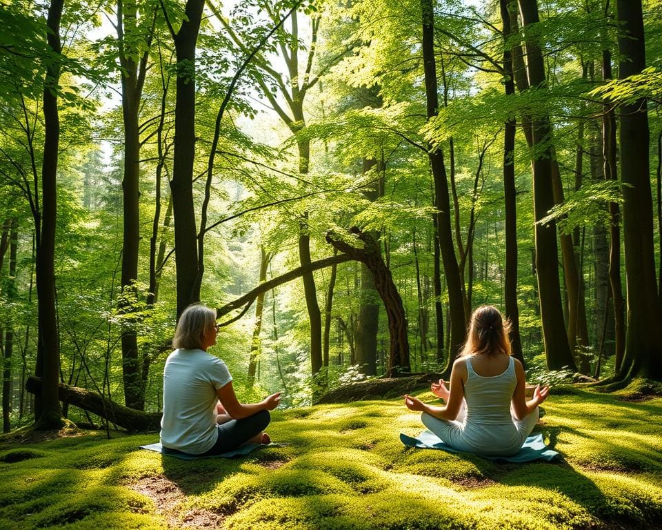 gesundheitliche Vorteile des Waldbadens