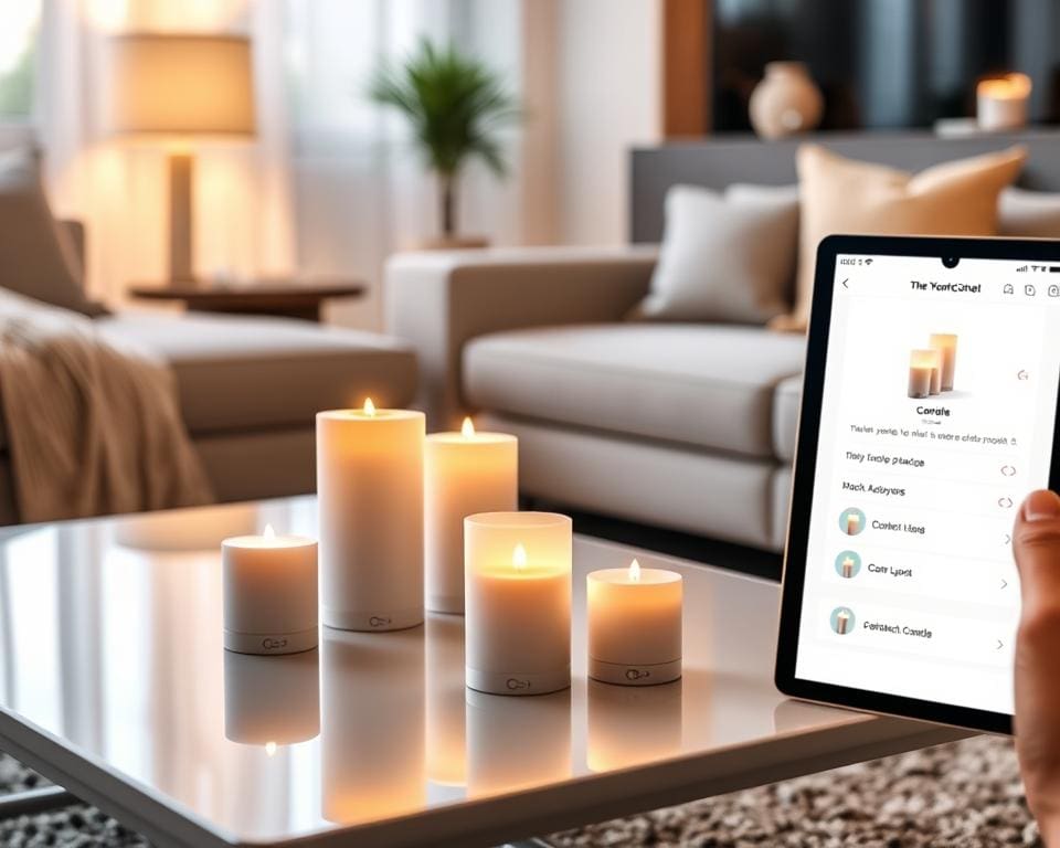 intelligente Kerzen Smart Home