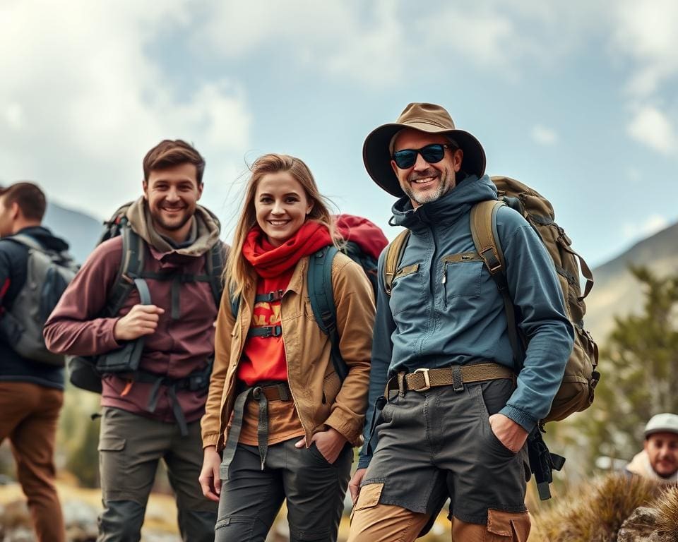 vielseitige Outfits für Outdoor-Aktivitäten