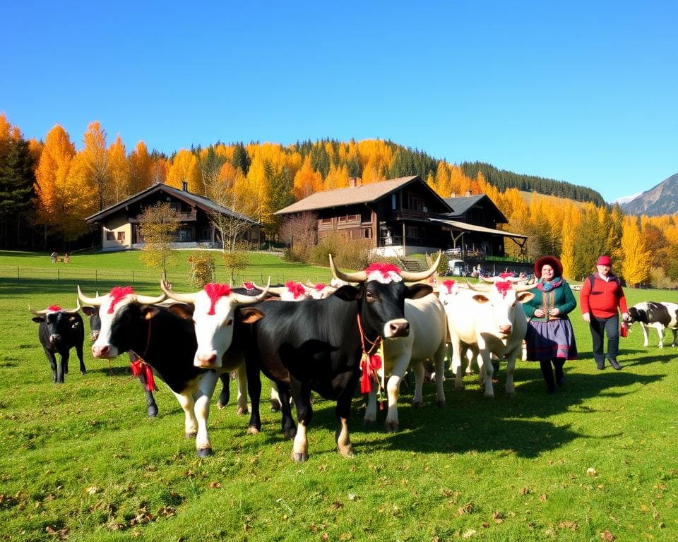 Almabtriebe Tiroler Kultur