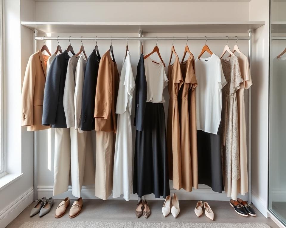 Capsule Wardrobe: So kombinierst du minimalistische Outfits