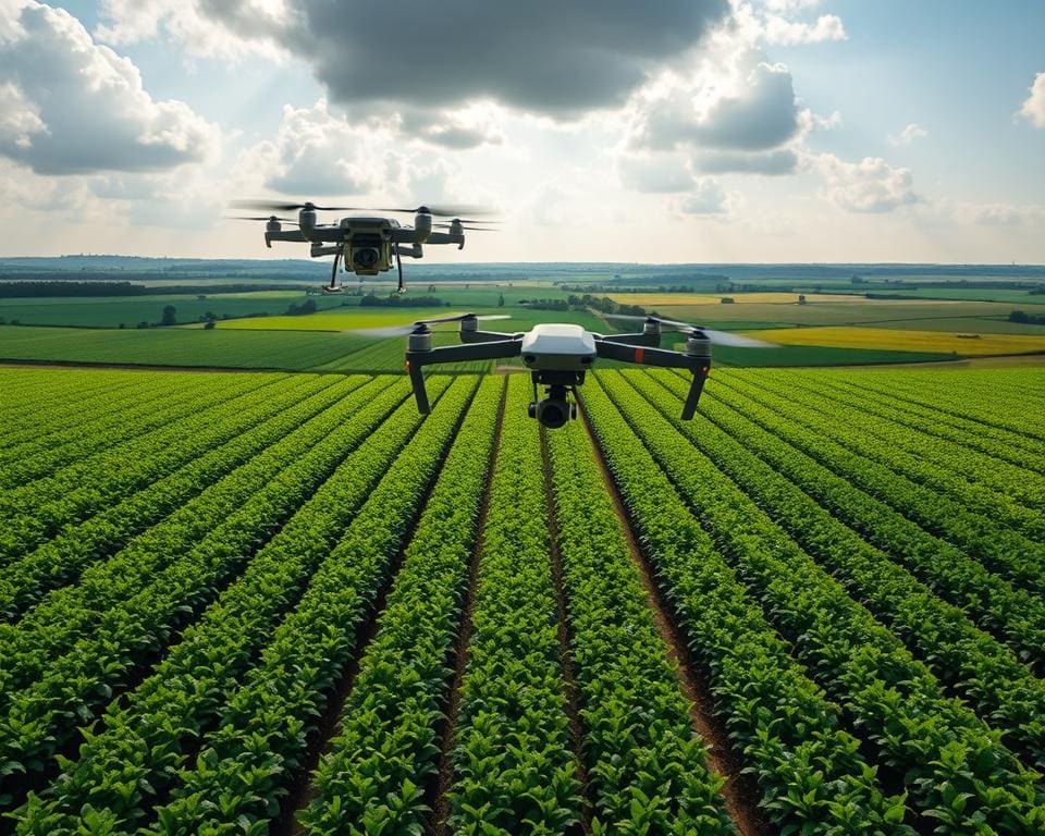 Drohneneinsatz im Precision Farming