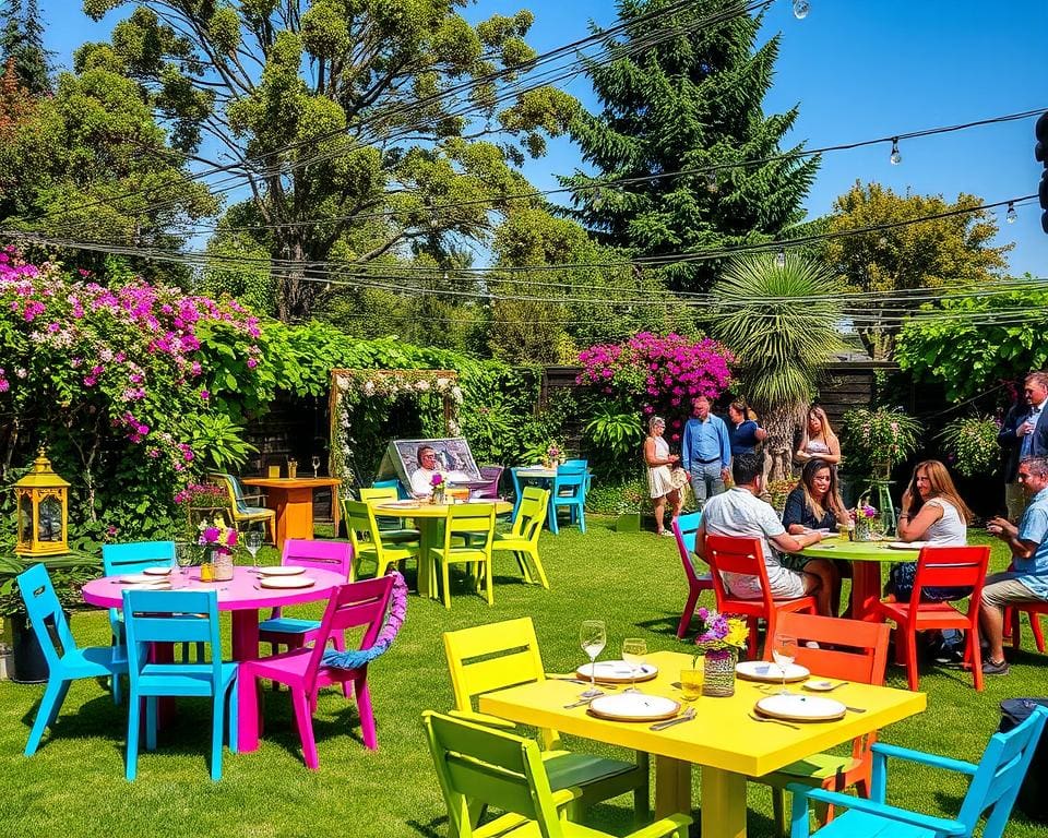 Gartenparty Ideen für eine stimmungsvolle Atmosphäre