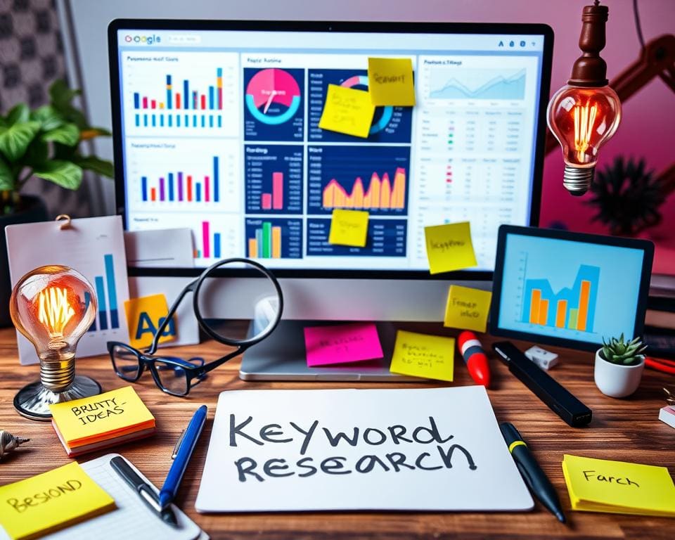 Keyword-Recherche für neue Websites