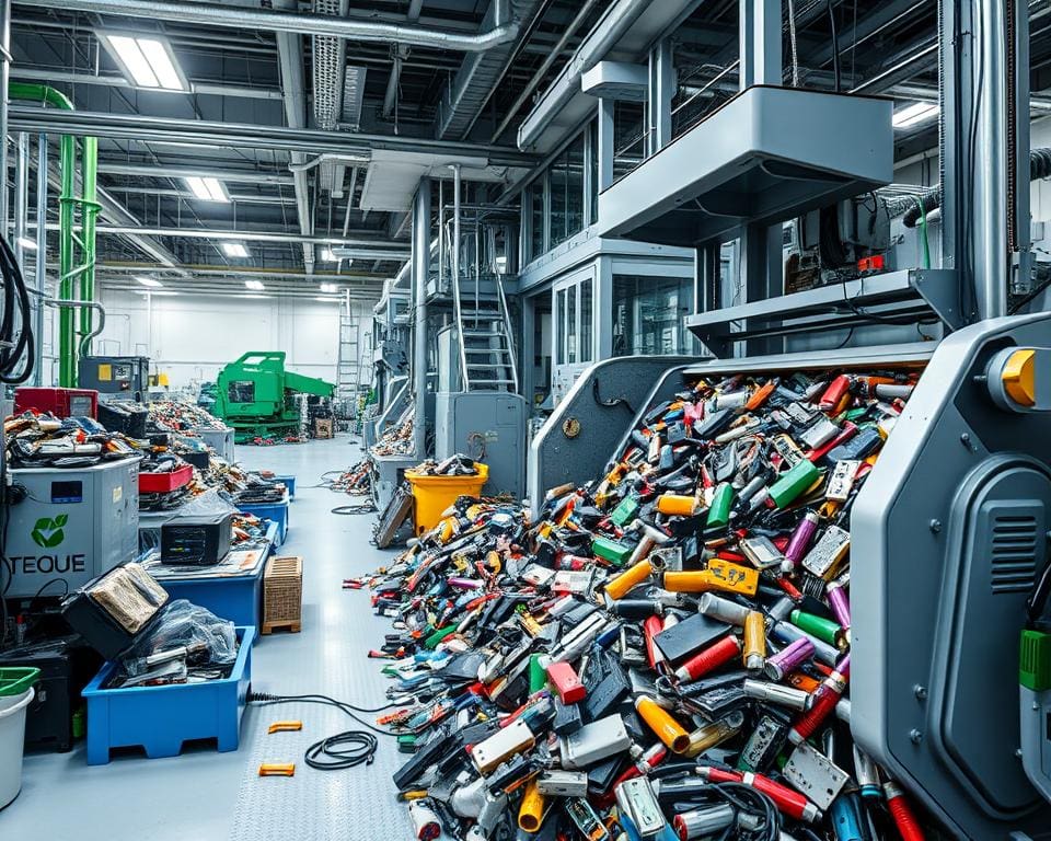 Können Recyclingmethoden die Produktion von Elektrogeräten verbessern?