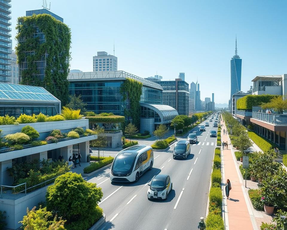 Können autonome Fahrzeuge den Stadtverkehr nachhaltig gestalten?