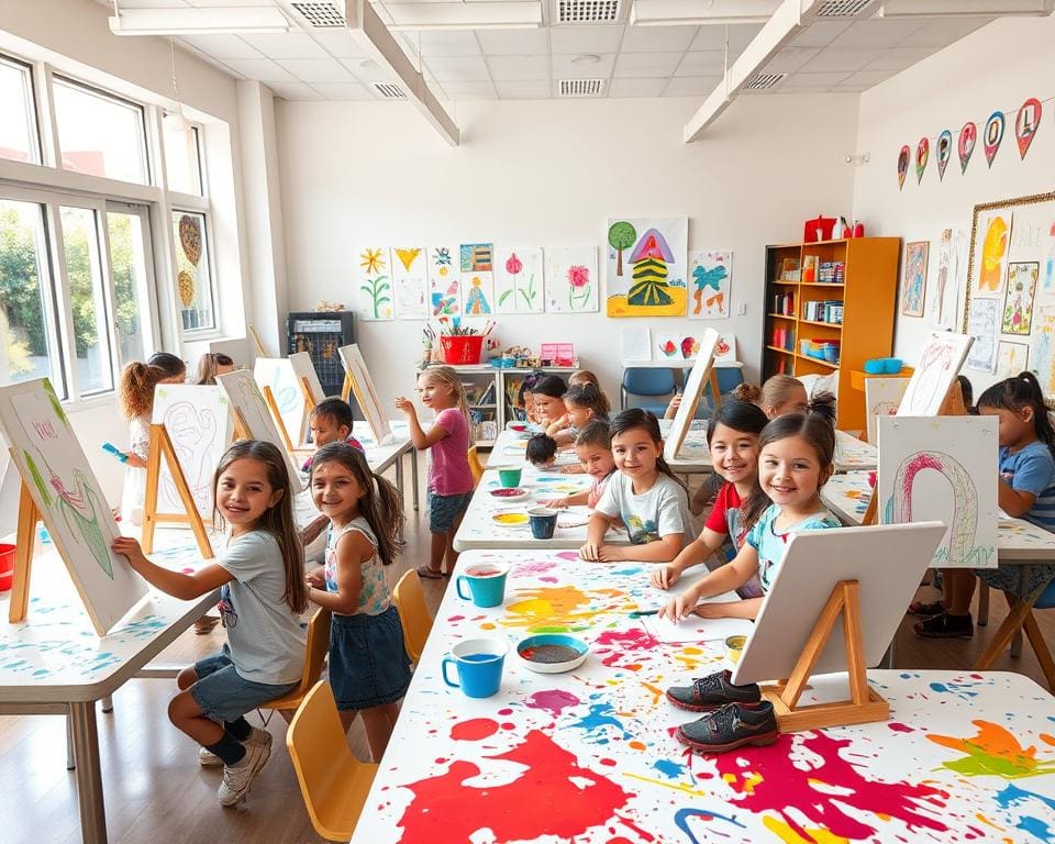 Kunstunterricht für Kinder