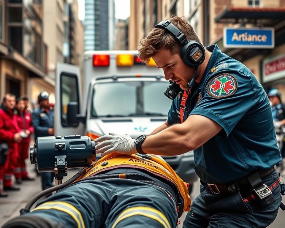 Lebensrettende Maßnahmen Notfallsanitäter