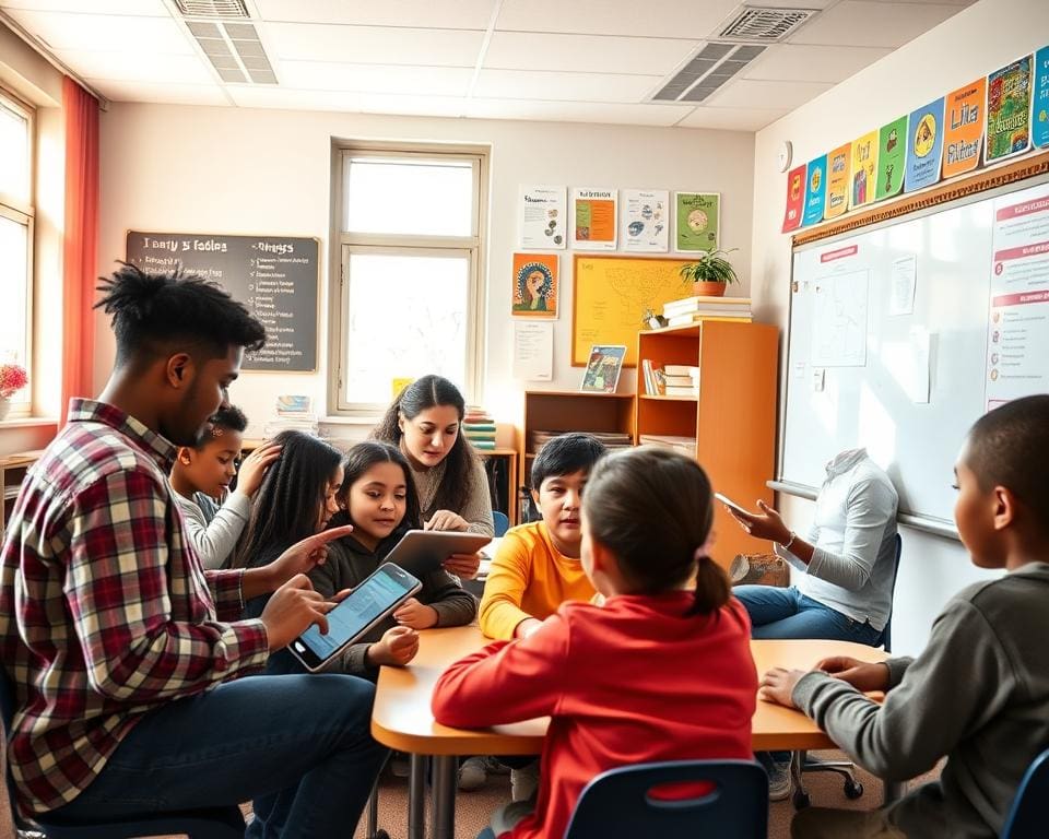 Lehrer und EdTech-Einführung