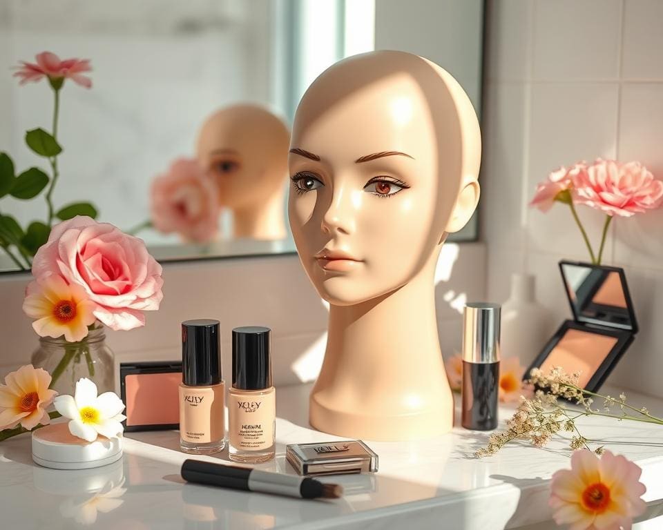 Make-up für einen frischen Teint