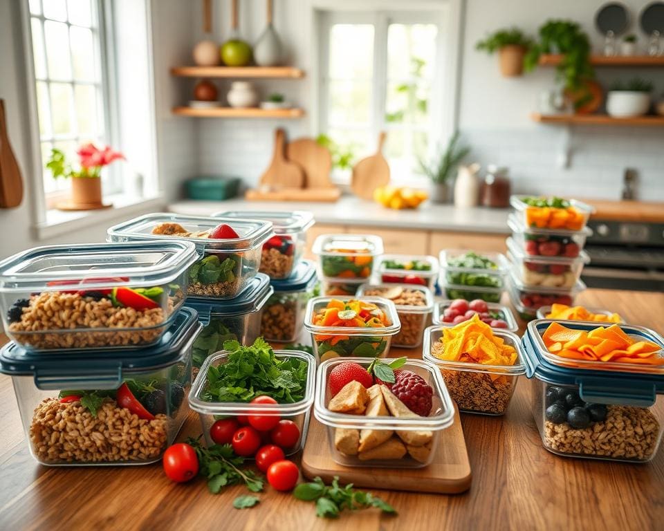 Meal Prep für die stressfreie Woche planen