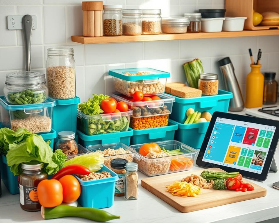 Meal Prep für die stressfreie Woche planen