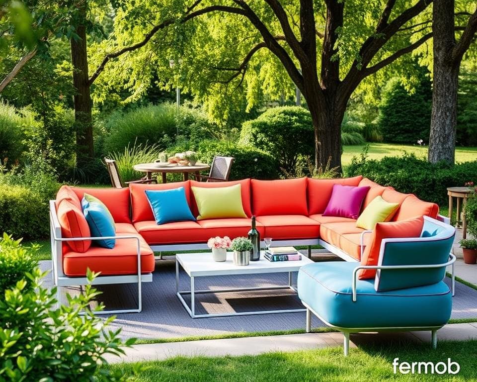 Outdoor-Sofas von Fermob: Gemütlich und wetterfest