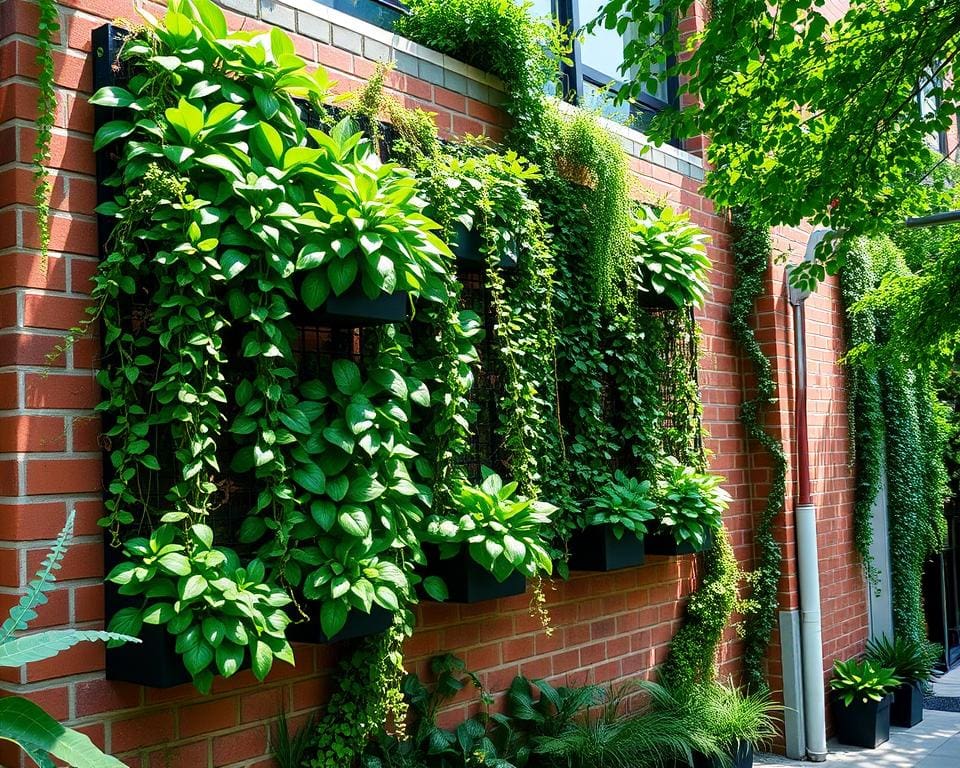 Wandbegrünung: Vertikale Gärten für Haus und Terrasse