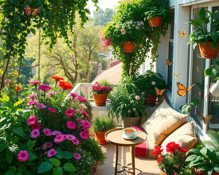 Warum ein Balkongarten Freude bereitet
