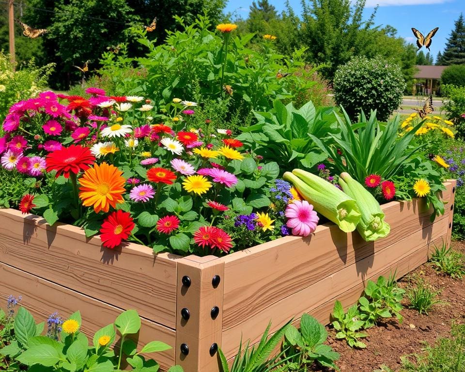 Warum ein Hochbeet den Garten verschönert