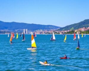 Wassersport auf dem Zürichsee: Aktiv am See