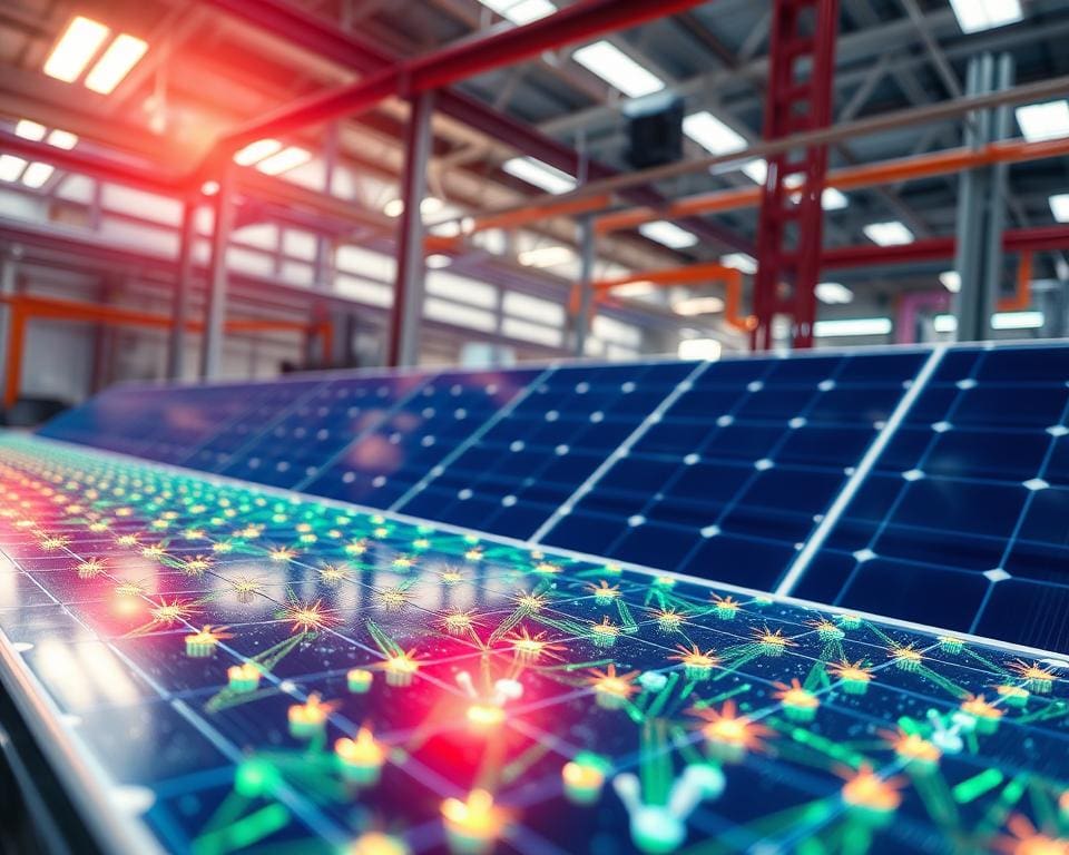 Welche Vorteile bietet Nanotechnologie für die Produktion von Solarpanels?