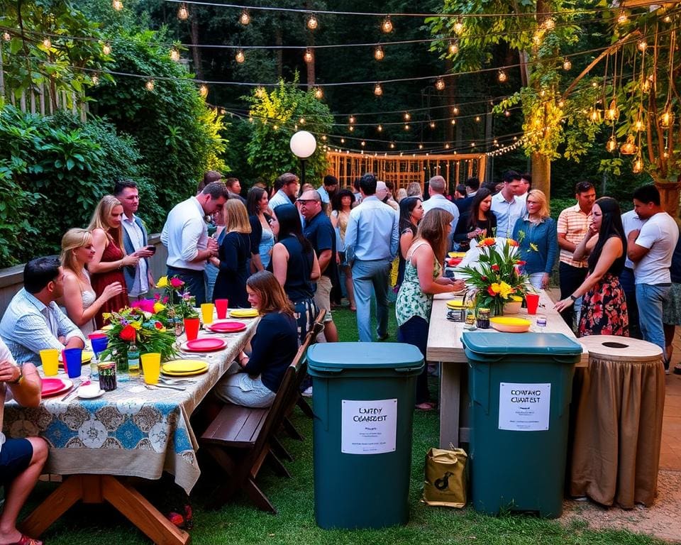 Zero-Waste-Ideen für Partys und Events