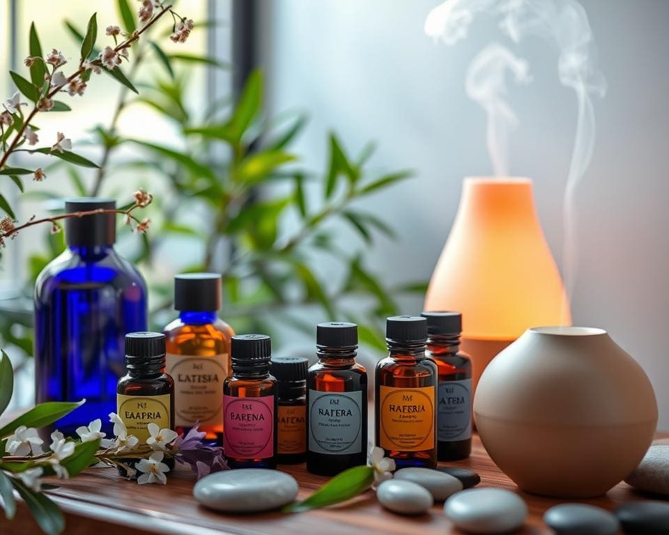 Aromatherapie mit ätherischen Ölen