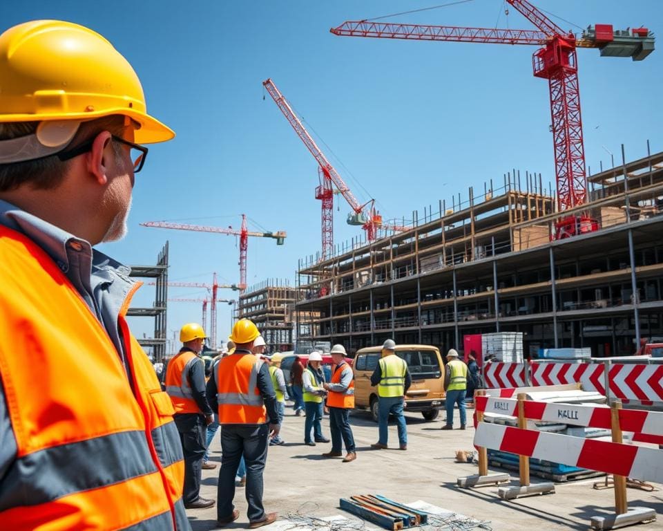 Baustellenleiter: Effizienz und Sicherheit auf der Baustelle