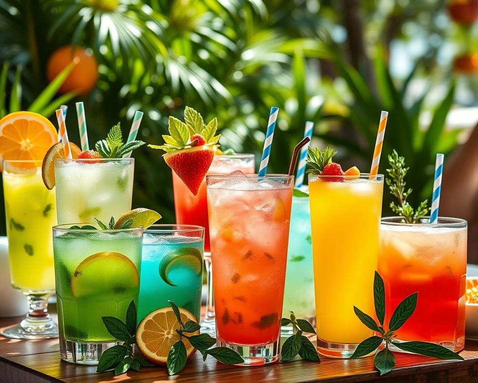 Die besten Drinks für eine gelungene Sommerparty