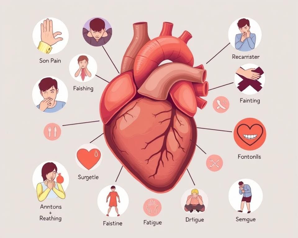 Die häufigsten Symptome von Herzproblemen erkennen