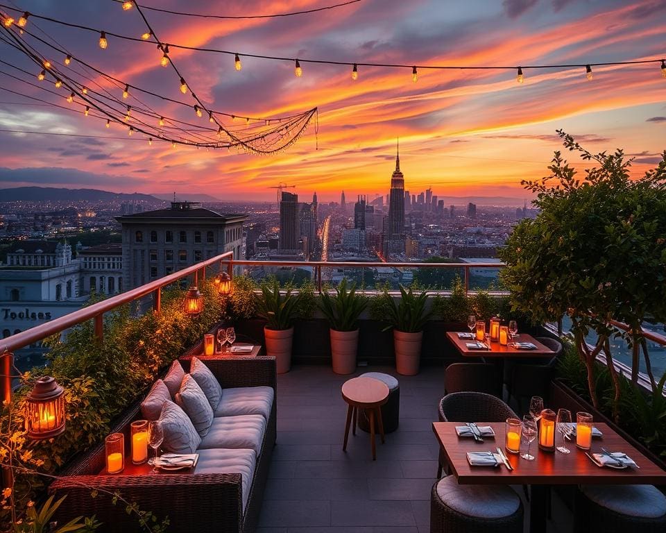 Die schönsten Rooftop-Bars für romantische Sommernächte