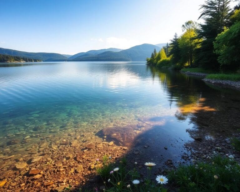 Die schönsten Seen für entspannte Tage in der Natur