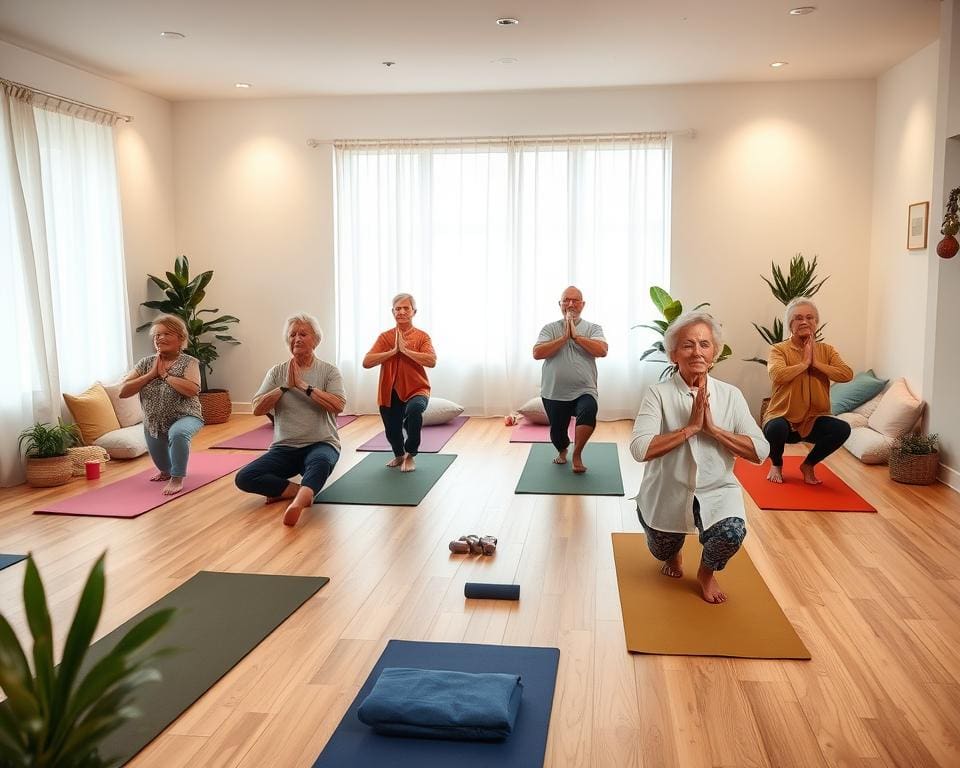 Einfaches Yoga für Senioren