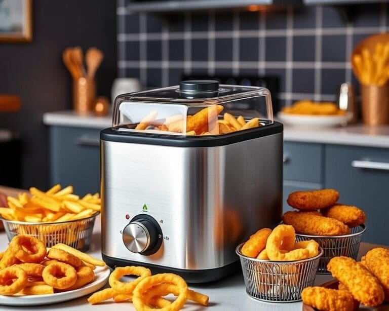 Elektrische Mini-Fritteusen: Snacks im Handumdrehen